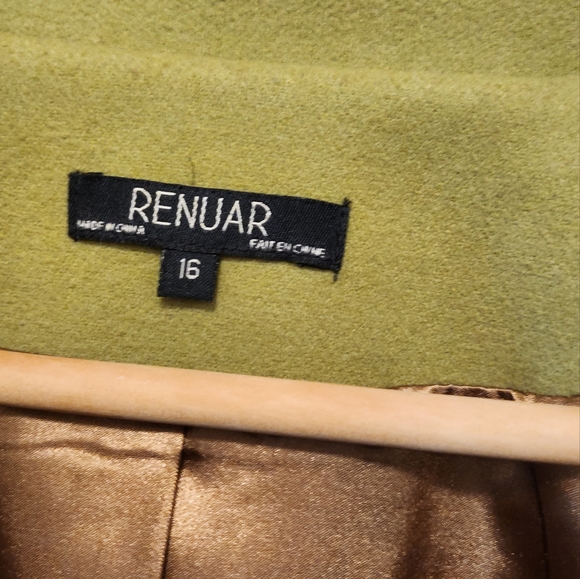 Renuar green coat - Picture 4 of 4